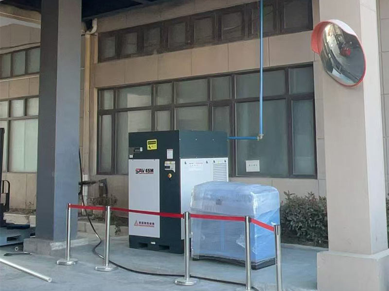 复盛永磁变频空压机助力清洁设备行业